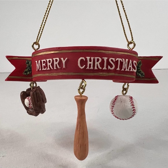 None Other - Baseball Christmas Ornament‎ Bat Ball Glove
